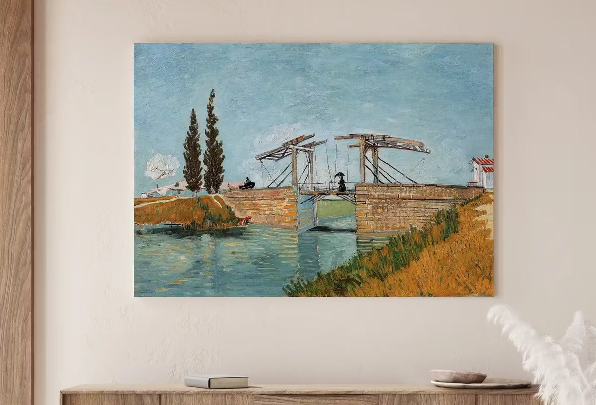 Vincent van Gogh Bridge Landscape Painting Printable Famous Art Print. Instant Download van Gogh Print Vintage Fine Art  – Printable Wall Art