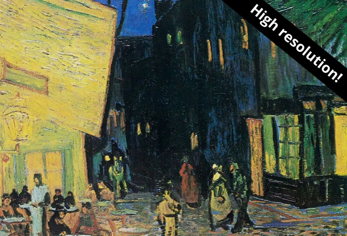 Vincent van Gogh Café Terrace at Night Printable Famous Art Print. Instant Download van Gogh Print Vintage Wall Decor Fine Art Digital Print – Printable Wall Art