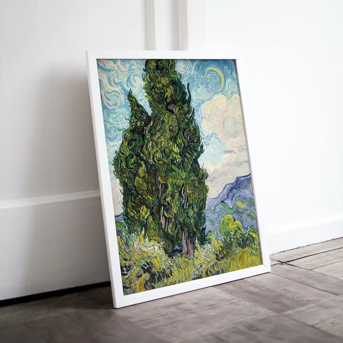 Vincent van Gogh Cypresses Printable Famous Art Prints. Instant Download van Gogh Print Vintage Wall Decor. Fine Art Digital Print – Printable Wall Art