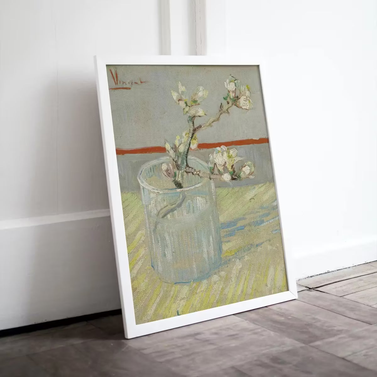 Vincent van Gogh Flowering Almond in a Glass. Famous Printable Art. Instant Download van Gogh Print. Vintage Botanical Art. Fine Art Print – Printable Wall Art