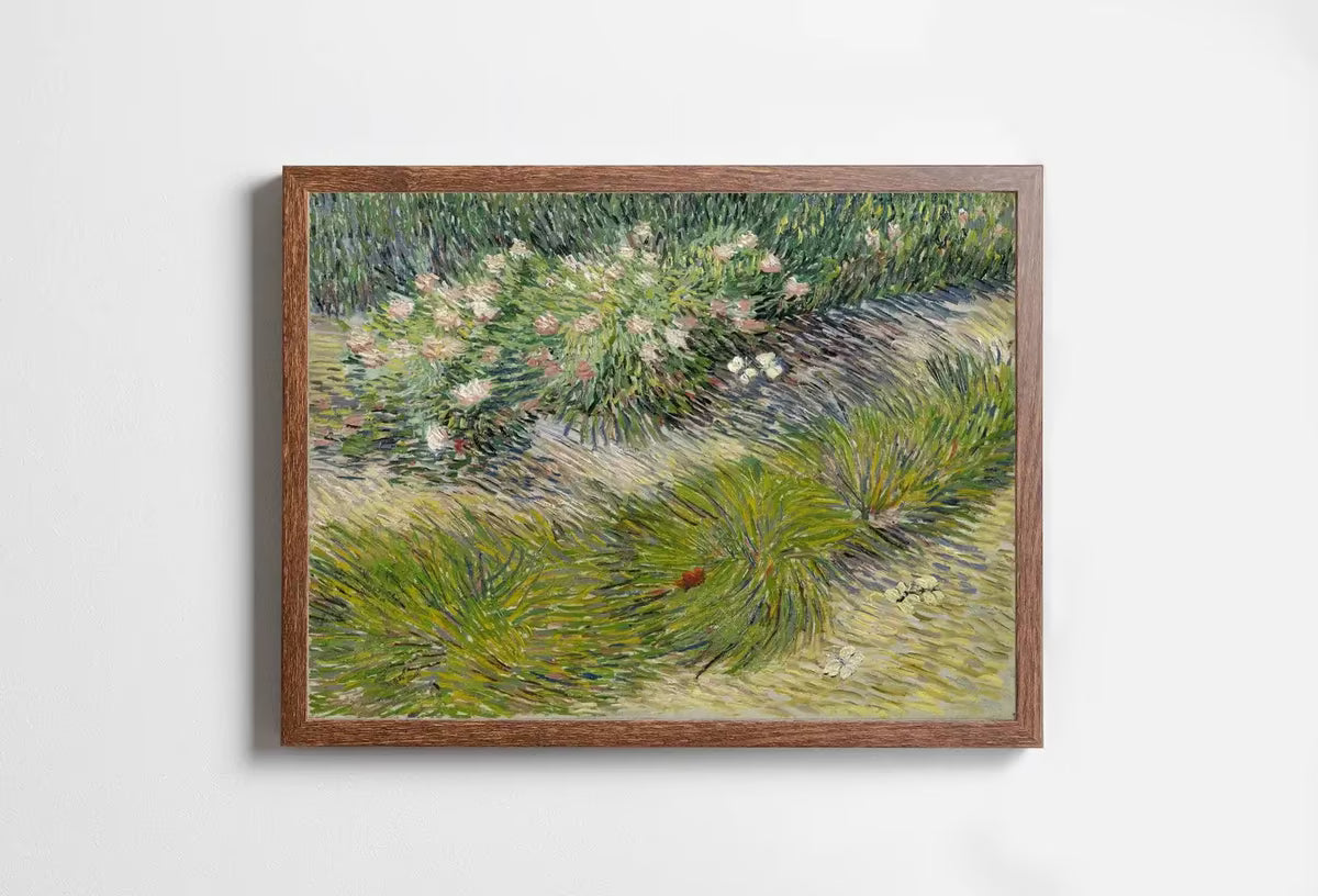 Vincent van Gogh Grass and Butterflies Printable Famous Art Prints. Instant Download. van Gogh Print Vintage Spring Painting. Fine Art Print – Printable Wall Art