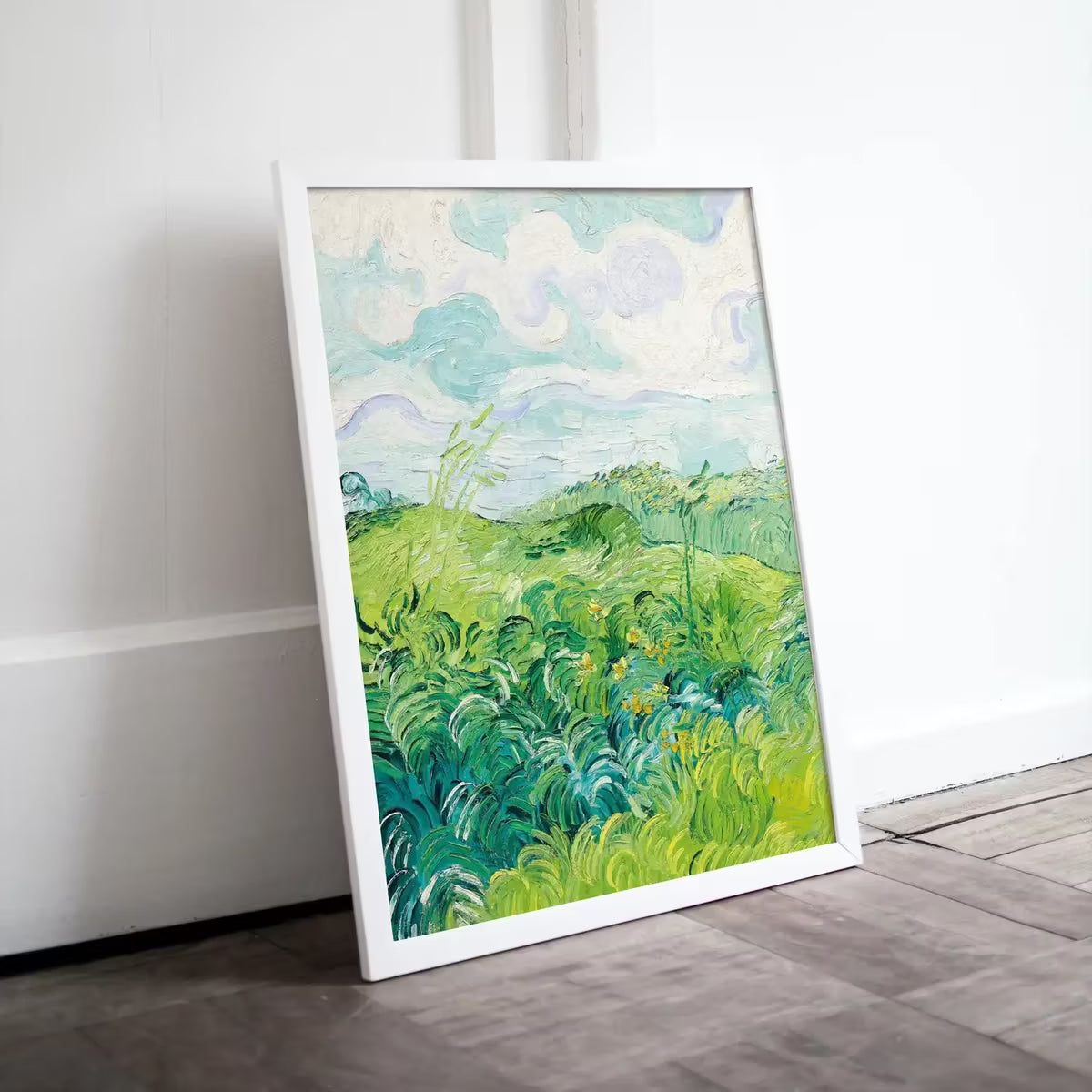 Vincent van Gogh Green Wheat Fields Printable Famous Art Prints. Instant Download Fine Art Print. van Gogh Print. Vintage Spring Painting – Printable Wall Art