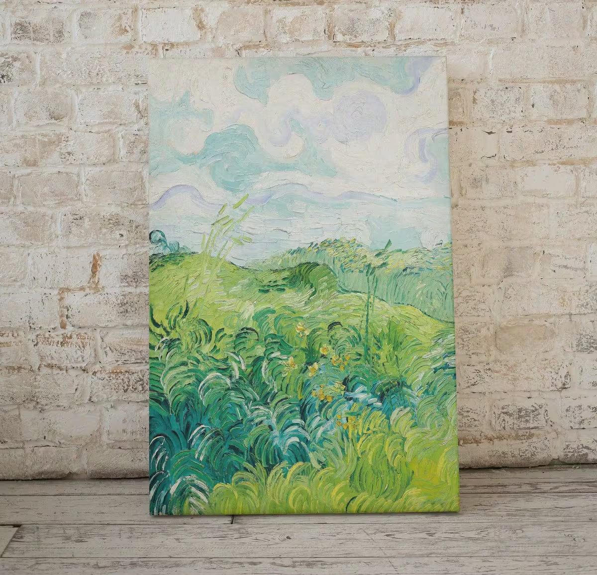 Vincent van Gogh Green Wheat Fields Printable Famous Art Prints. Instant Download Fine Art Print. van Gogh Print. Vintage Spring Painting – Printable Wall Art
