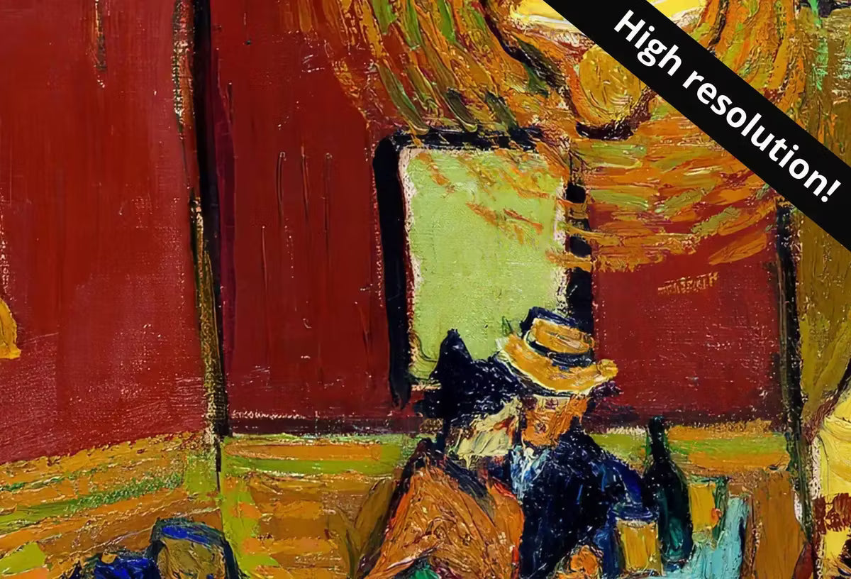 Vincent van Gogh Le café de nuit Printable Famous Art Prints. Instant Download van Gogh Print Vintage Wall Decor. Fine Art Digital Print – Printable Wall Art