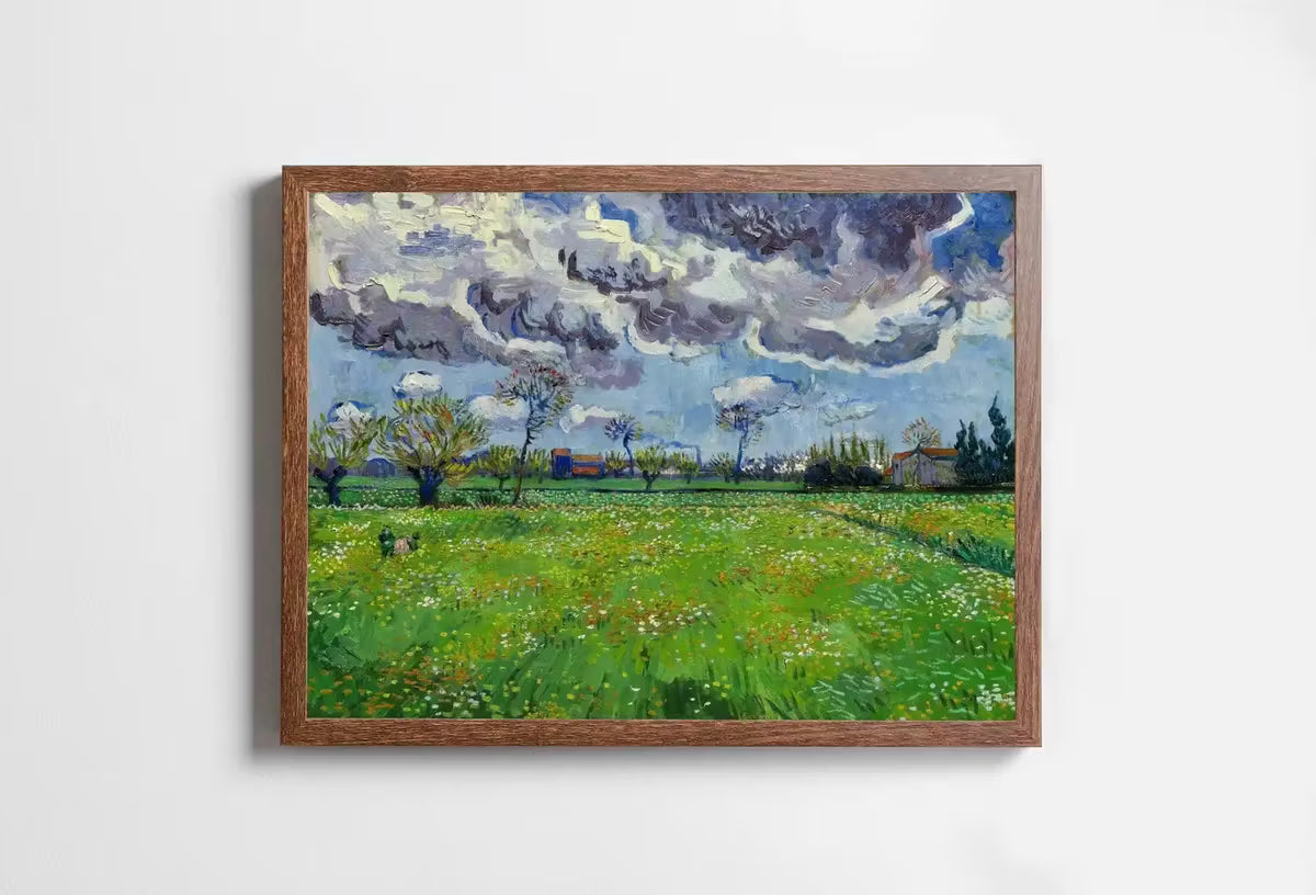 Vincent van Gogh Meadow with Flowers Printable Famous Art Prints. Instant Download van Gogh Print Vintage Spring Painting. Fine Art Print – Printable Wall Art