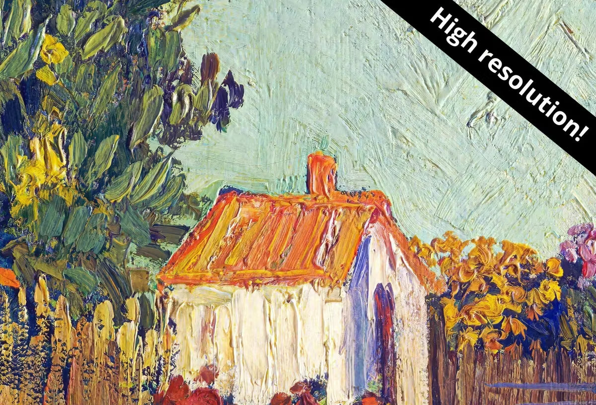 Vincent van Gogh Spring Landscape Painting Printable Famous Art Print. Instant Download van Gogh Print Vintage Fine Art  – Printable Wall Art