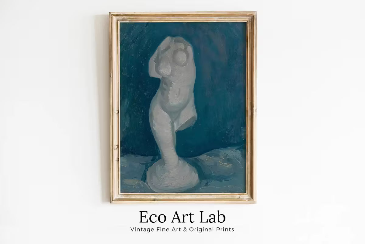 Vincent van Gogh Torso of Venus Roman Mythology Painting Printable Wall Art. Roman Goddess Sculpture van Gogh Print Vintage Fine Art. – Printable Wall Art