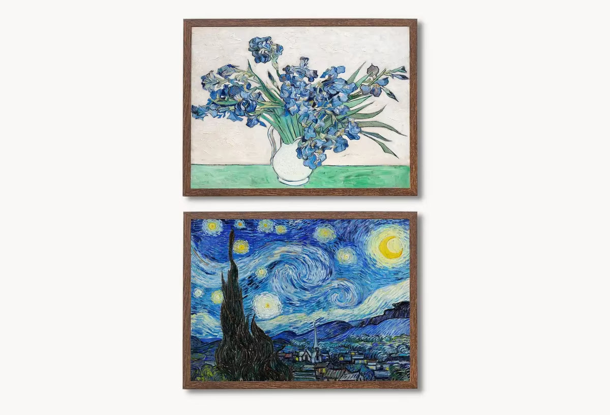 Vincent van Gogh Wall Print SET. Gallery Wall Set Van Gogh Prints Set of 6. Famous Paintings Collection Fine Art Prints. Van Gogh Art Set #3 – Printable Wall Art Set
