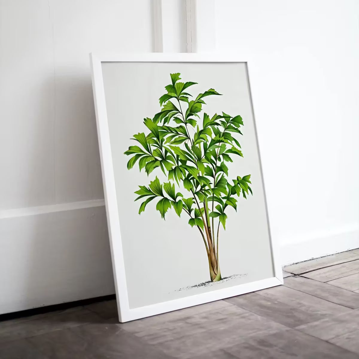 Vintage Palm Tree Print Tropical Wall Art. Palm Leaves Tree Decor, Retro Nature Poster Instant Download Botanical Print, Palm Trees Art #34 – Printable Wall Art