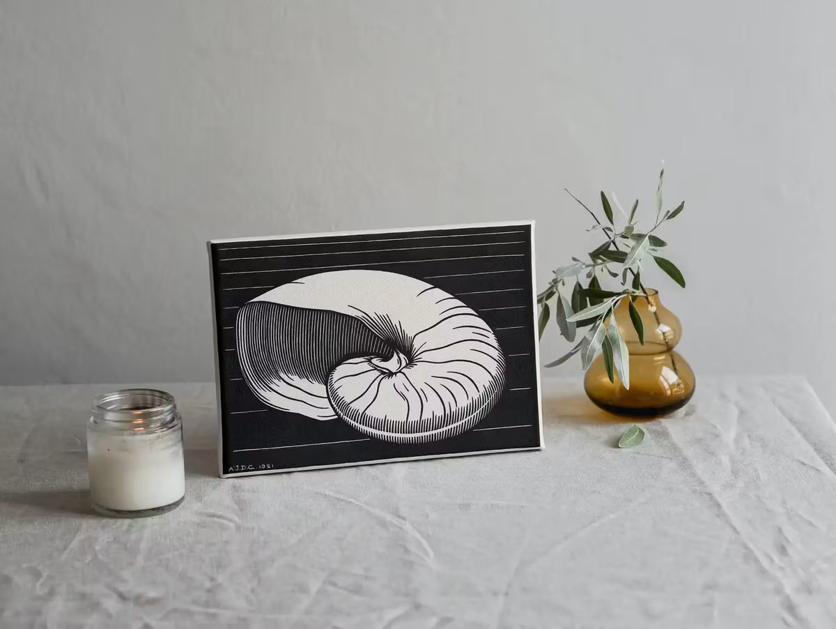 Vintage Sea Shell Print Printable Wall Art. Art Nouveau Print Shell Art. Instant Download Poster Julie De Graag Wall Art. Art Nouveau Poster – Printable Wall Art