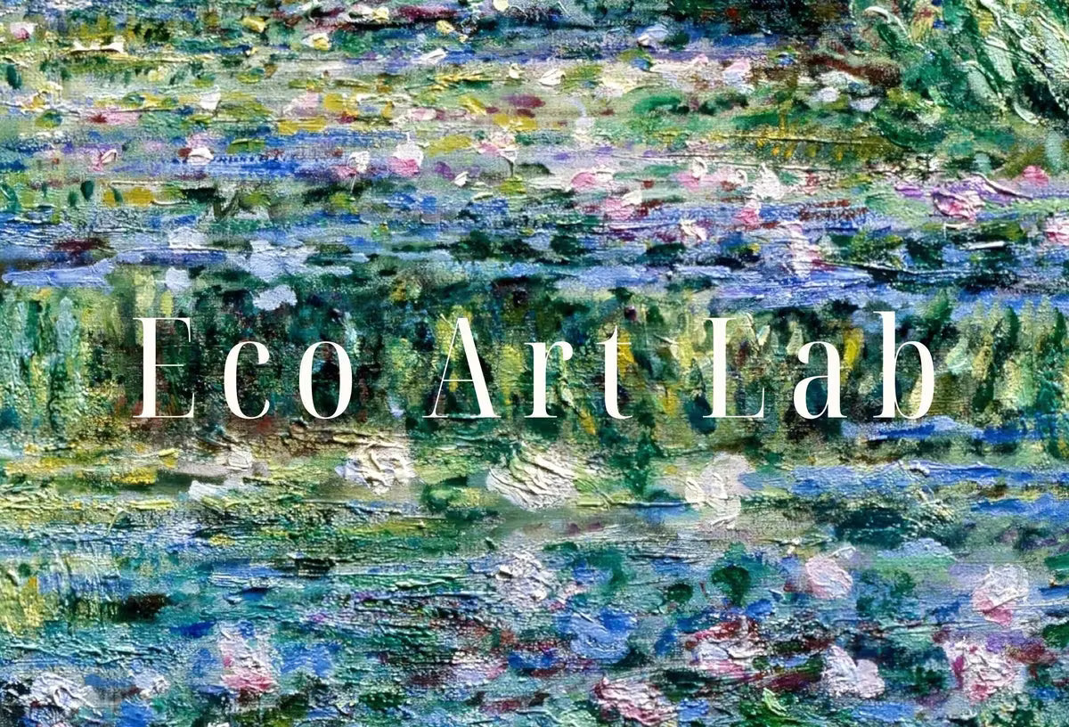 Water Lilies & Bridge Famous Claude Monet Painting. Instant Download Vintage Decor. Monet Botanical Print Printable Wall Art. Vertical Decor – Printable Wall Art