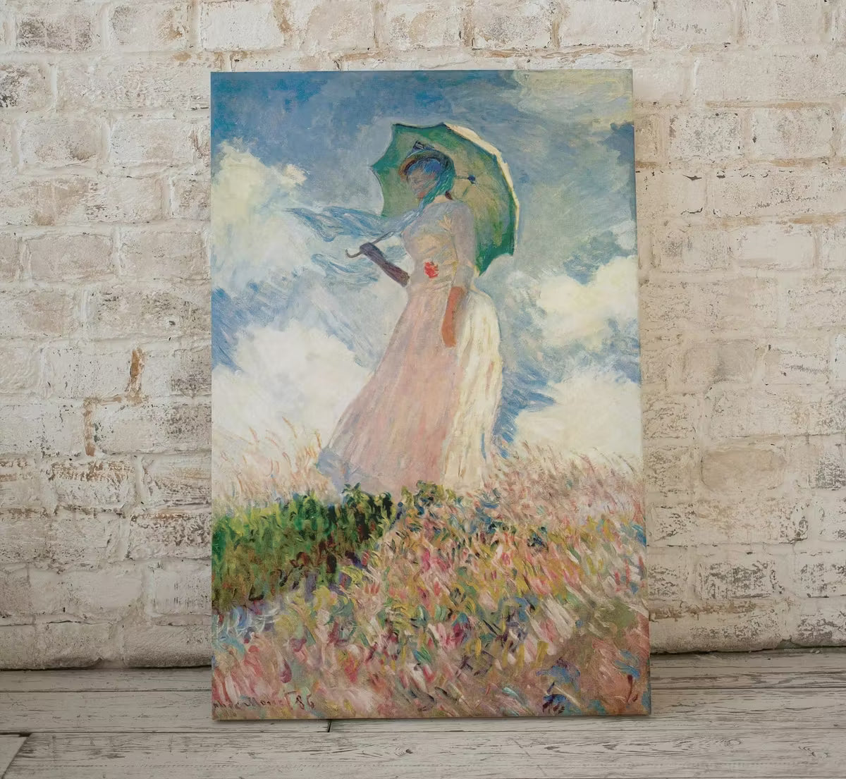 Woman with a Parasol Claude Monet Painting Famous Monet Art. Instant Download Vintage Decor. Monet Printable Wall Art. Spring Vintage Decor – Printable Wall Art