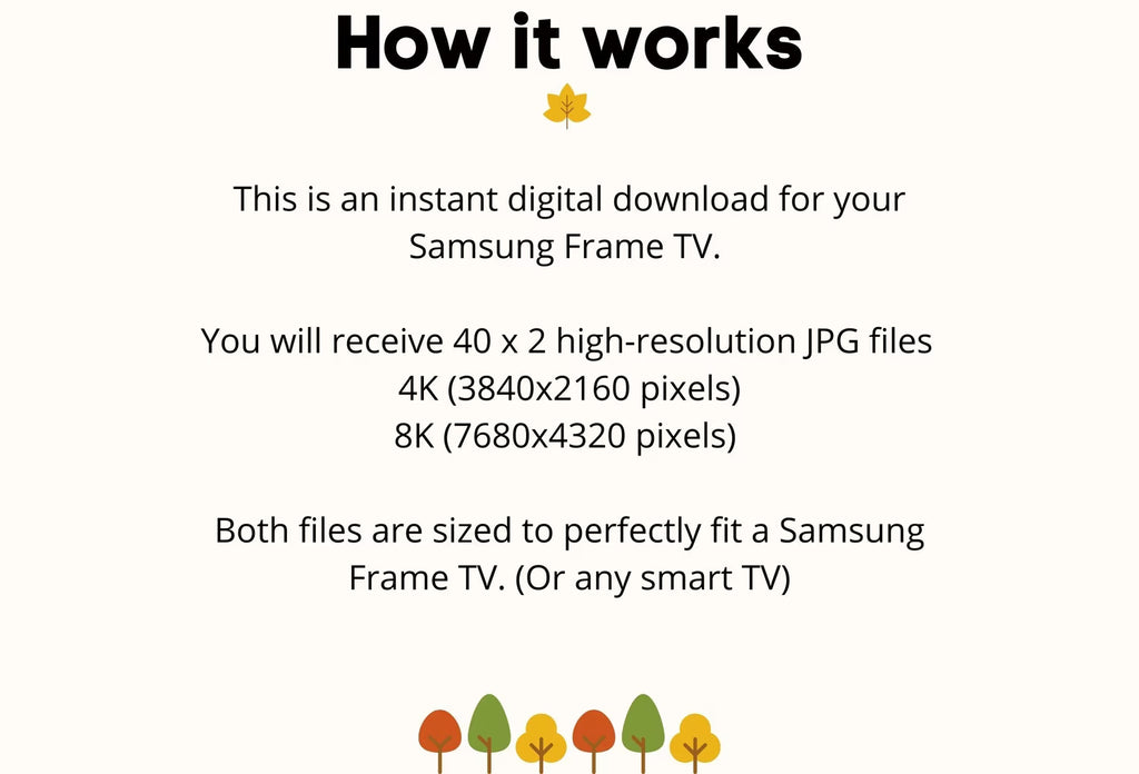 Samsung Frame TV Art Winter Landscapes - Original Paintings - Set of 40 Images
