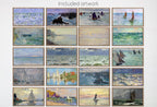 Claude Monet Frame TV Art - Nautical Wall Art - 40 Ocean Paintings for the Frame TV