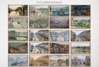 Impressionist Paris Frame TV Art – Monet, Van Gogh French Decor Set (40 Paintings)