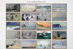 Claude Monet Frame TV Art - Nautical Wall Art - 40 Ocean Paintings for the Frame TV