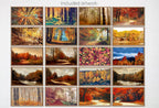 4 Seasons Samsung Frame TV Art – 160 4K Digital Wall Art Set | Autumn, Winter, Spring, Summer Landscape Decor – Frame TV Art Set