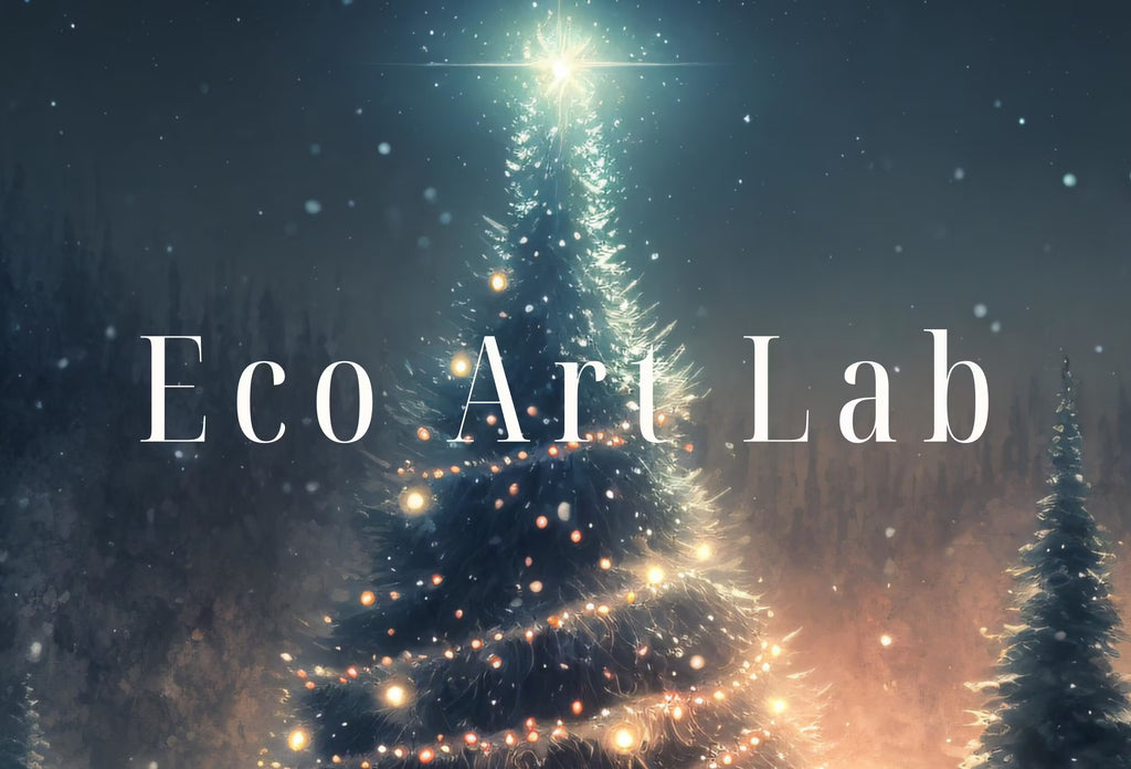 Samsung Frame TV Art 4k Forest Landscape w/ Christmas Tree. Holiday Scene Frame TV Art. Winter Landscape Painting. Frame TV Digital Download