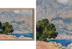 Monet Coastal Art for Samsung TV Frame - Landscape Painting Set of 40