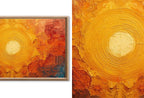 Samsung Frame TV Art - Original Paintings - Sun and Moon Digital Download - 40 Frame TV Art