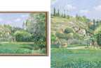 Frame TV Art Pissarro Impressionist Oil Paintings - French Country Decor - Paris Wall Art Set of 40