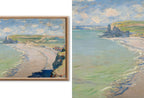 Frame TV Art Monet Beach Paintings - Claude Monet Coastal Wall Art
