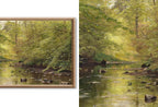 Forest Paintings Frame TV Art - Vintage Artworks - Nature Wall Art Set of 40