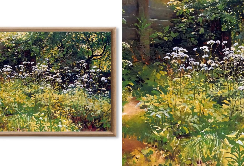 Forest Paintings Nature Wall Art - Samsung Frame TV Art - Vintage oil Paintings Set of 40
