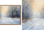 Samsung Frame TV Art Winter Landscapes - Original Paintings - Set of 40 Images