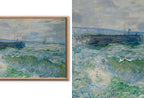 Claude Monet Frame TV Art - Nautical Wall Art - 40 Ocean Paintings for the Frame TV