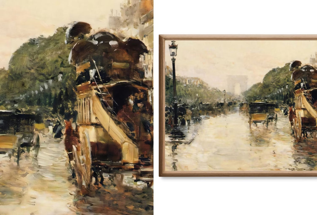 Impressionist Paris Frame TV Art – Monet, Van Gogh French Decor Set (40 Paintings)
