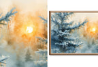 Samsung Frame TV Art Winter Landscapes - Original Paintings - Set of 40 Images