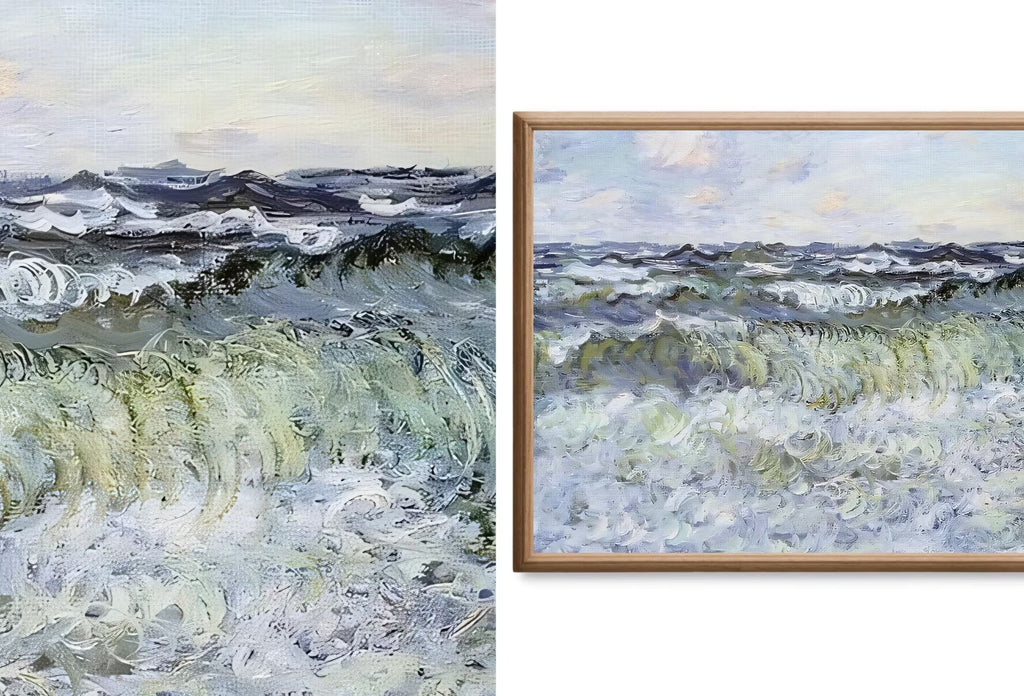 Claude Monet Frame TV Art - Nautical Wall Art - 40 Ocean Paintings for the Frame TV