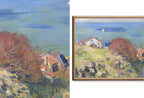 Monet Coastal Art for Samsung TV Frame - Landscape Painting Set of 40
