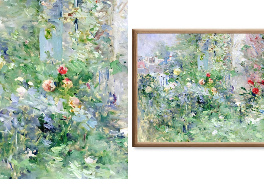 Frame TV Art | French Country Decor | Monet and Impressionist Art | 40 Garden Paintings