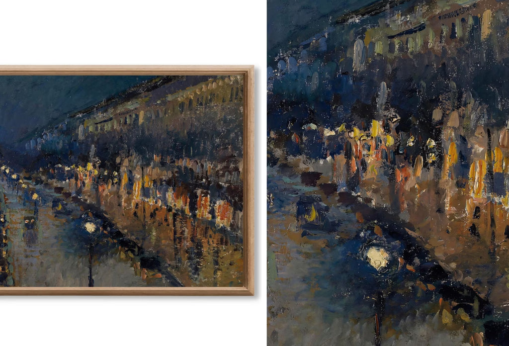 Frame TV Art Pissarro Impressionist Oil Paintings - French Country Decor - Paris Wall Art Set of 40