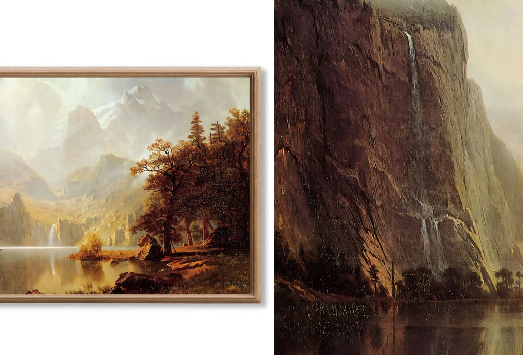 Mountain Wall Art - Samsung Frame TV Art - 40 American Landscape Paintings