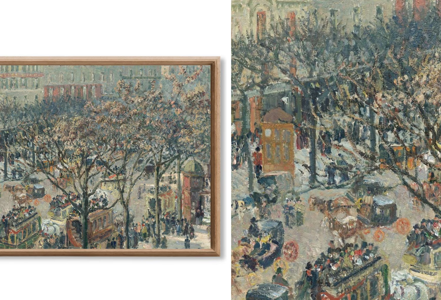 Impressionist Paris Frame TV Art – Monet, Van Gogh French Decor Set (40 Paintings)