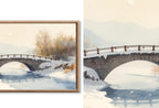 Samsung Frame TV Art Winter Landscapes - Original Paintings - Set of 40 Images
