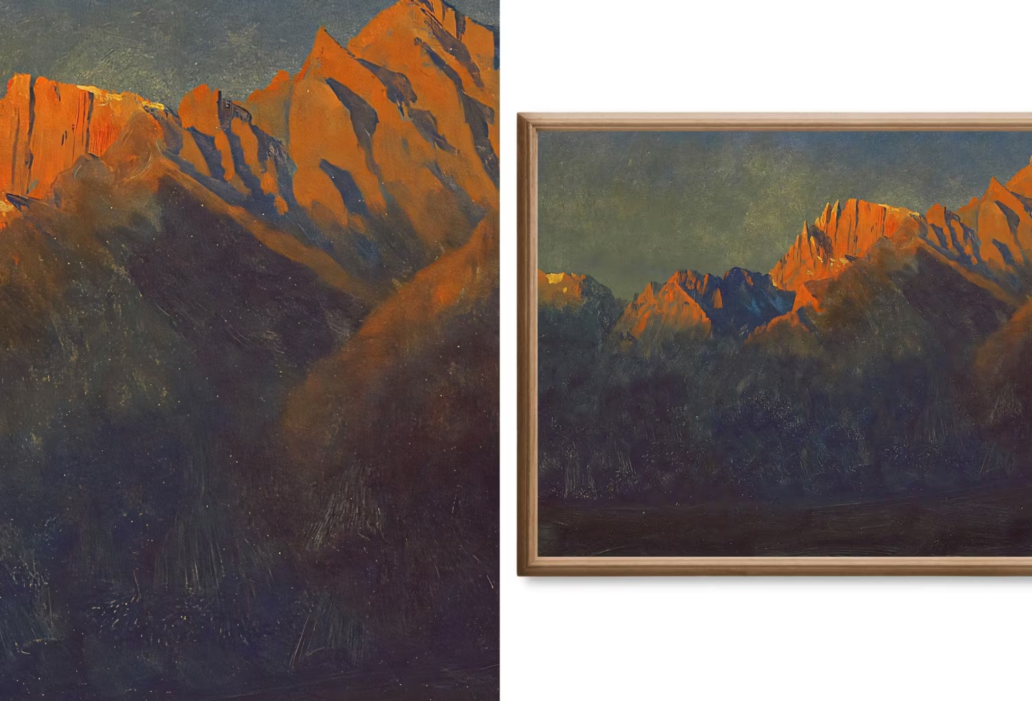 Mountain Wall Art - Samsung Frame TV Art - 40 American Landscape Paintings