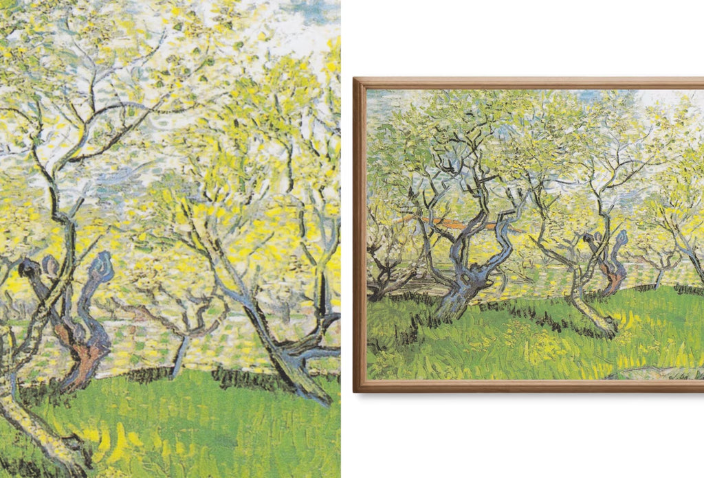 Vincent van Gogh Frame TV Art - Antique Oil Paintings - Landscape Wall Art Set of 40