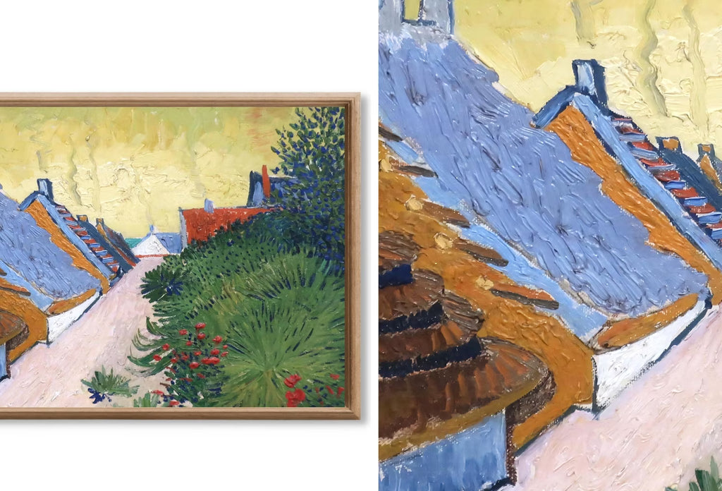 Vincent van Gogh Frame TV Art - Antique Oil Paintings - Landscape Wall Art Set of 40