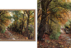Forest Paintings Frame TV Art - Vintage Artworks - Nature Wall Art Set of 40
