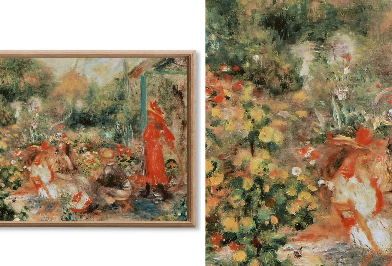 Frame TV Art | French Country Decor | Monet and Impressionist Art | 40 Garden Paintings