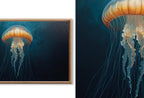 Jellyfish Samsung Frame TV Art - Nautical Decor Unique Wall Art - Ocean Art Set of 40 Paintings