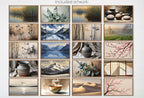 Japandi Wall Art — Frame TV Art for Samsung Frame TV, 40 Neutral Wall Art
