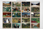 Frame TV Art -  Henri Rousseau Primitive Decor  | Botanical Wall Art |  Tropical Art Set of 40 for The Frame TV