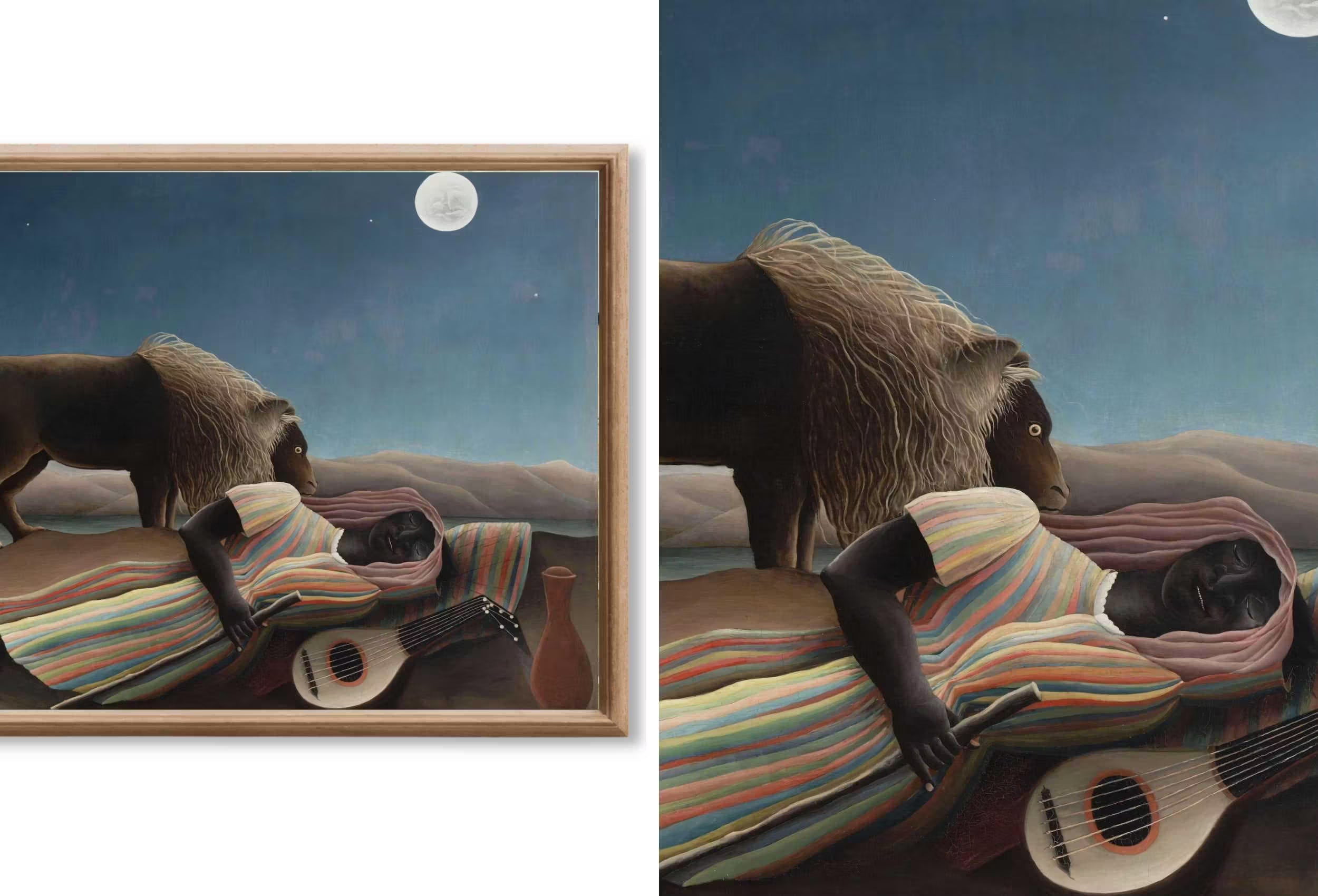 Frame TV Art -  Henri Rousseau Primitive Decor  | Botanical Wall Art |  Tropical Art Set of 40 for The Frame TV