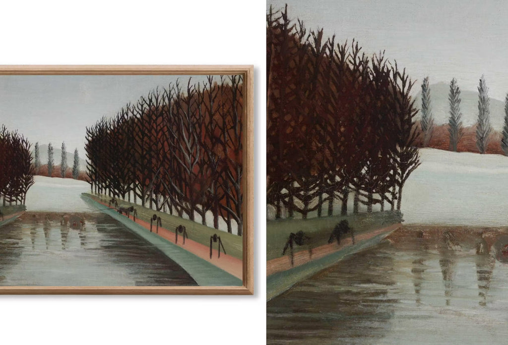 Frame TV Art -  Henri Rousseau Primitive Decor  | Botanical Wall Art |  Tropical Art Set of 40 for The Frame TV