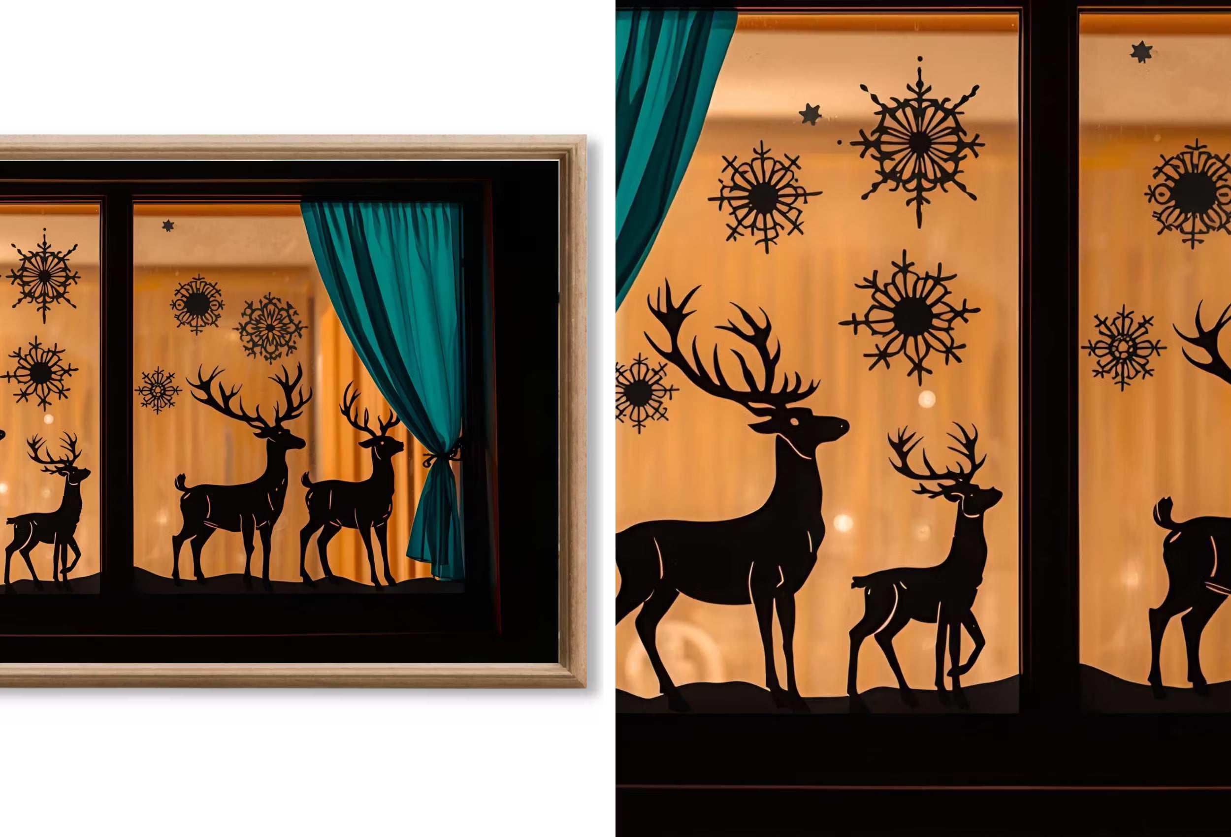 Mid Century Modern Christmas Frame TV Art | MCM Christmas decor for Samsung Frame TV, Retro & Vintage